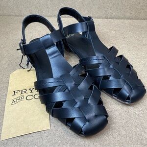 New Frye and Co. Womens Meenah Adjustable Strap Flat Sandals Size 7.5M